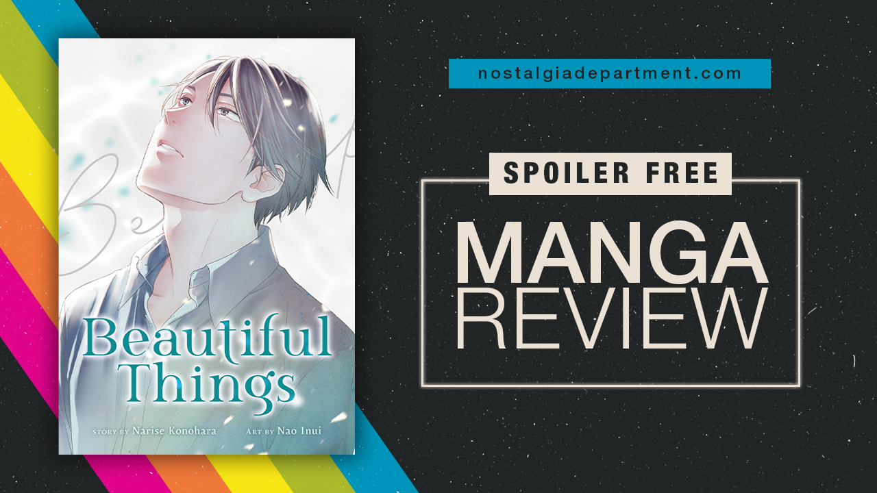 Beautiful Things by Nao Inui manga cover. Review by nostalgiadepartment.com