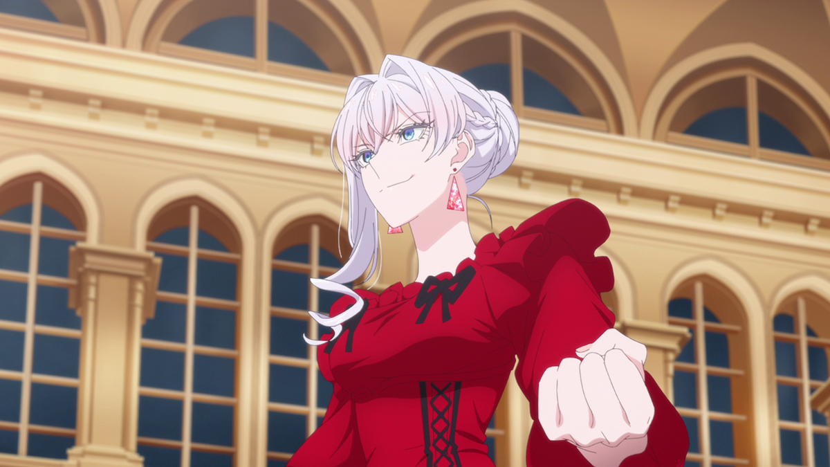 Scarlet El Vandimion ready to punch some nobles in the anime May I Ask for One Final Thing? 