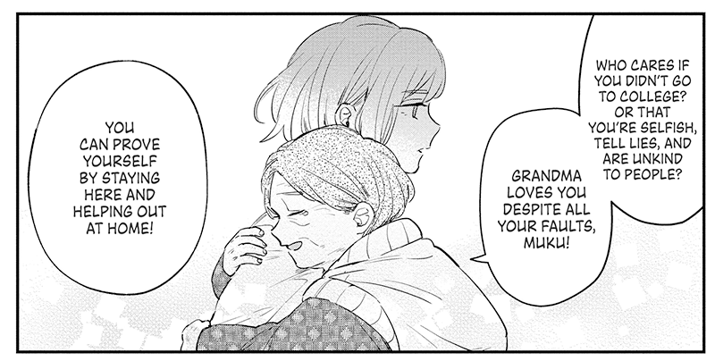 Miku and her Grandmother not seeing eye to eye.