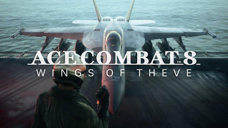 Ace Combat 8: Wings of Theve title card.