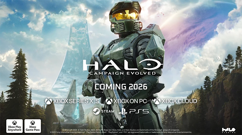 Halo: Campaign Evolved title card.