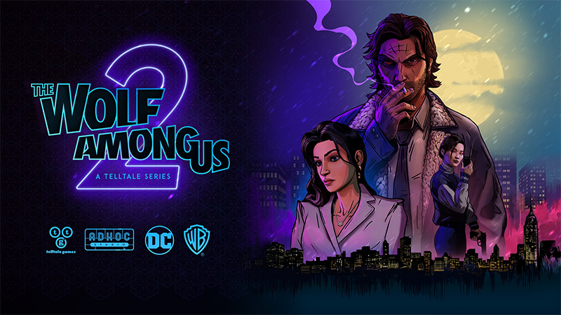 The Wolf Among Us 2 title card.