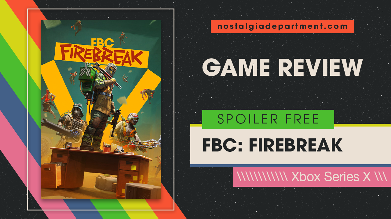 Game cover of FBC: Firebreak. Review by nostalgiadepartment.com