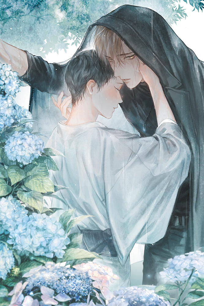 Touch Within the Abyss manga page featuring Chinatsu and Kasumi.