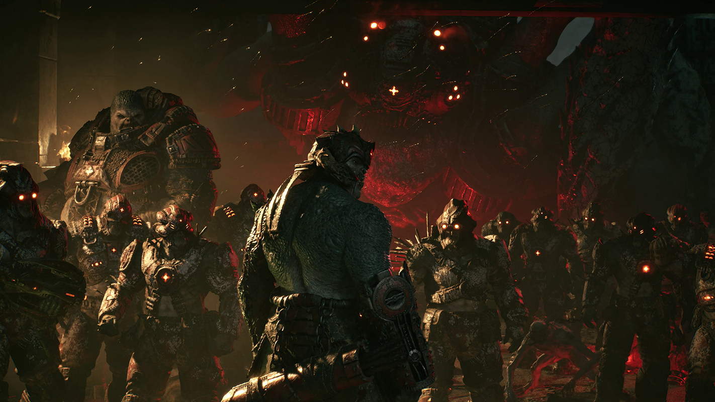 Svore Vraahk leading the Locust attack.